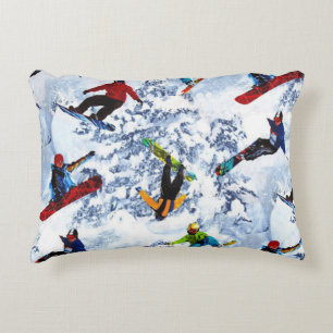Snowboarding Isn't Everything Decorative Pillow