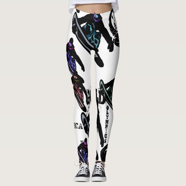 SNOWBOARDING  LEGGINGS (Front)
