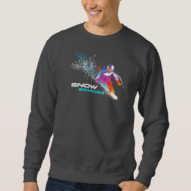 Snowboarding | Men's Sweatshirt (Front)