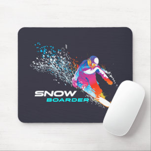 Snowboarding   Mouse Pad
