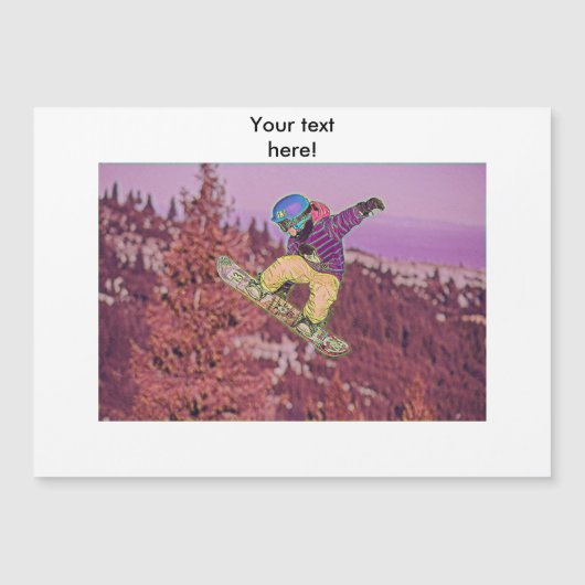 Snowboarding painting (Front)