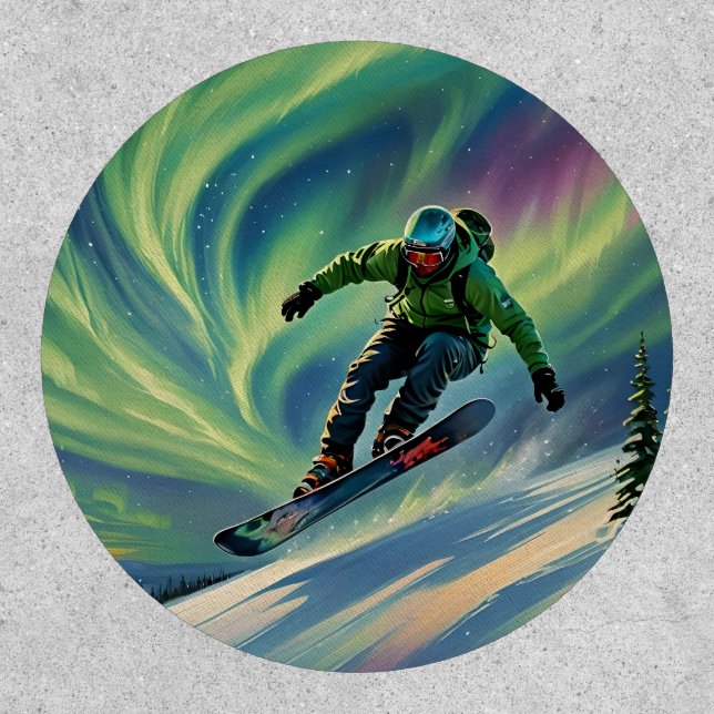 Snowboarding Patch (Front)