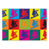 Snowboarding Pop Art (Front Horizontal)