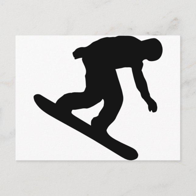 Snowboarding Postcard (Front)