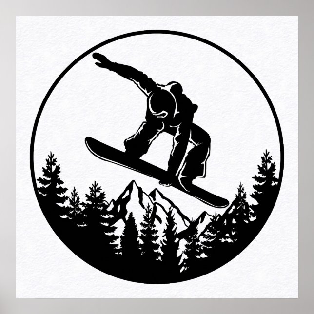 Snowboarding Poster (Front)