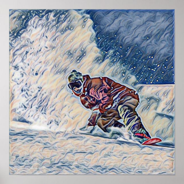 Snowboarding Poster (Front)