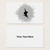 Snowboarding Scribble Style (Front & Back)