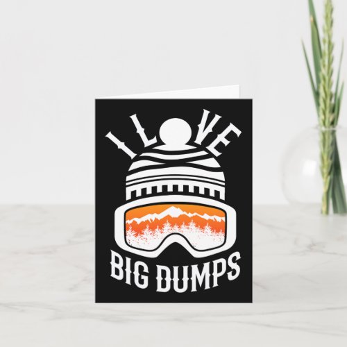 Snowboarding Skiing Snowboard Funny Snowboarder  Card