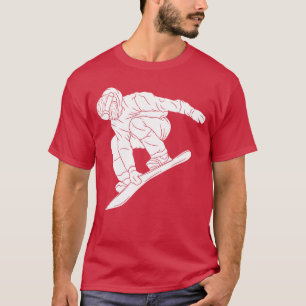 Snowboarding Snow Mountain Winter Sport Funny Snow T-Shirt