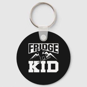 Snowboarding Snowboard Fridge Kid 1  Keychain