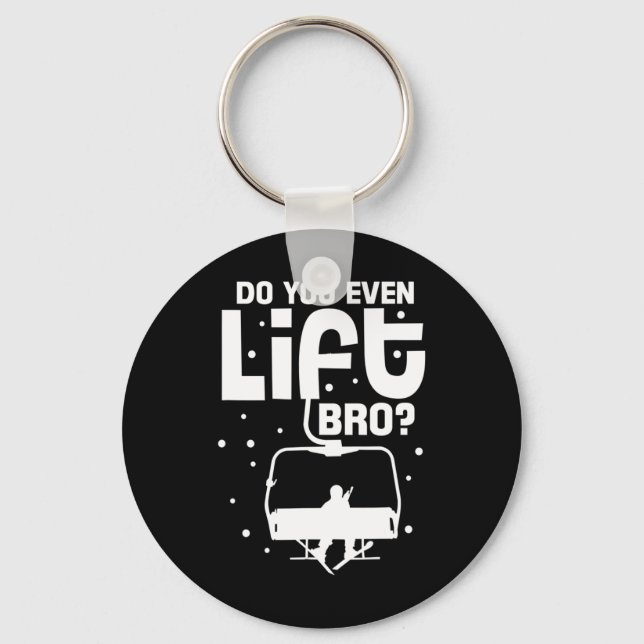 Snowboarding Snowboard Funny Snowboarder 1  Keychain (Front)