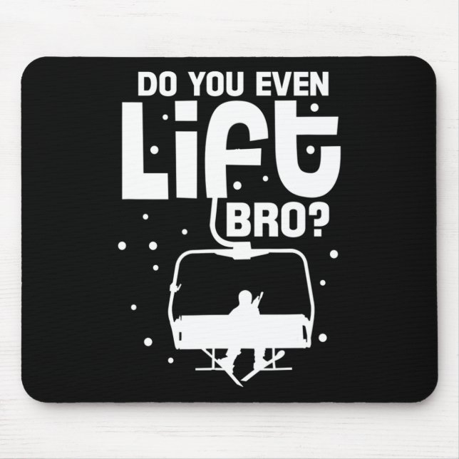 Snowboarding Snowboard Funny Snowboarder 1  Mouse Pad (Front)