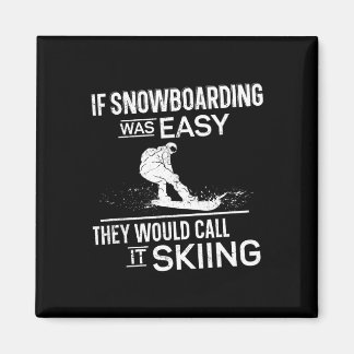 Snowboarding Snowboard Vintage 3  Magnet