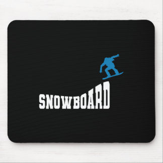Snowboarding Snowboard Vintage Retro Snowboard 2  Mouse Pad