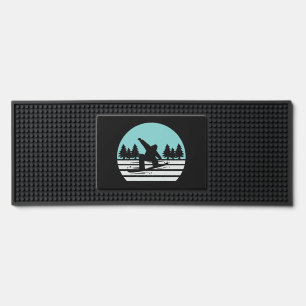 Snowboarding Snowboarders Gifts Bar Mat