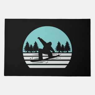 Snowboarding Snowboarders Gifts Doormat