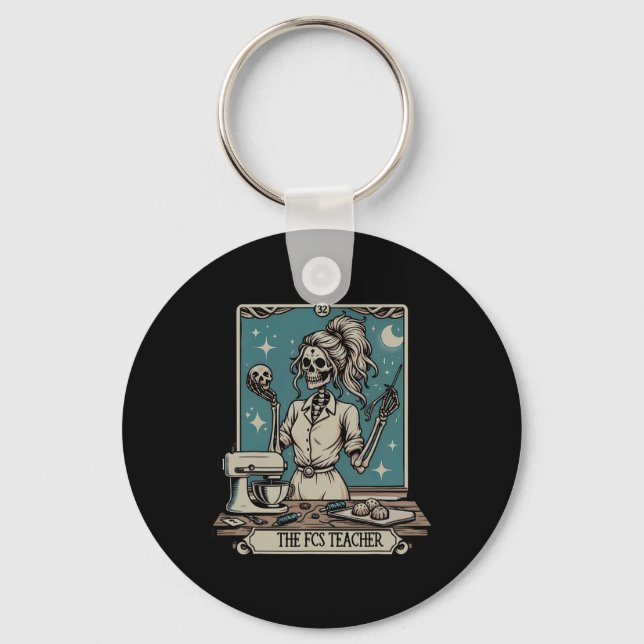 Snowboarding Snowborder Off Piste Tree  Keychain (Front)