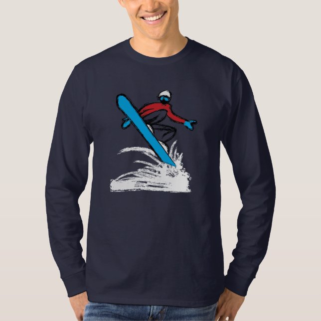 Snowboarding T-Shirt (Front)