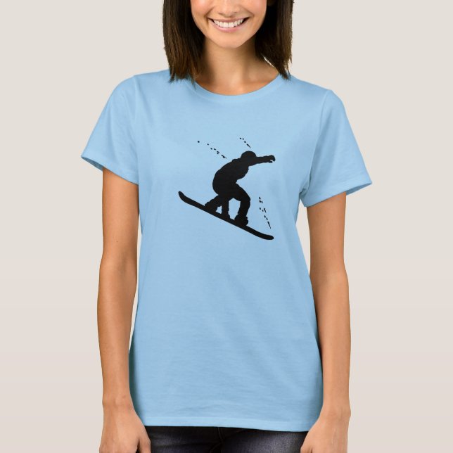 Snowboarding T-shirt (Front)
