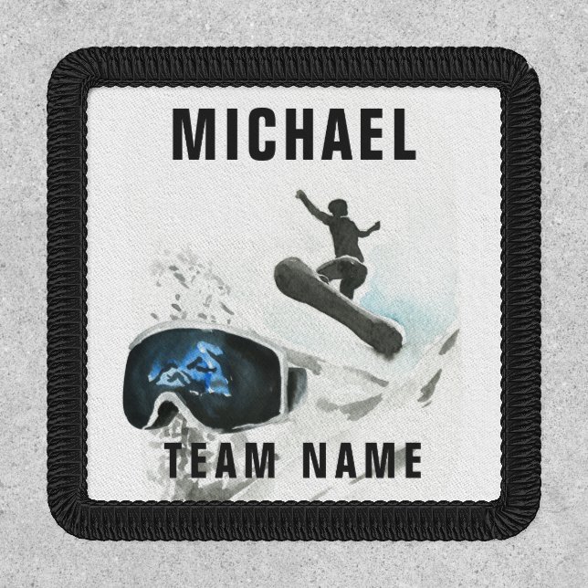 Snowboarding Team | Player Name Patch (Front)