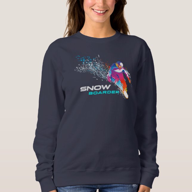 Snowboarding | Women's Sweatshirt (Front)