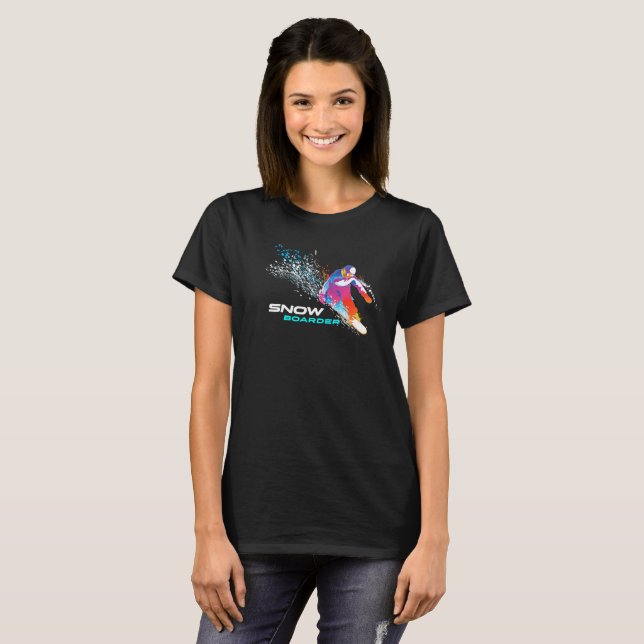 Snowboarding | Women's T-Shirt (Front Full)