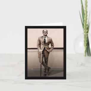 Snowboarding Xmas Gnome Christmas Group Costume  Card