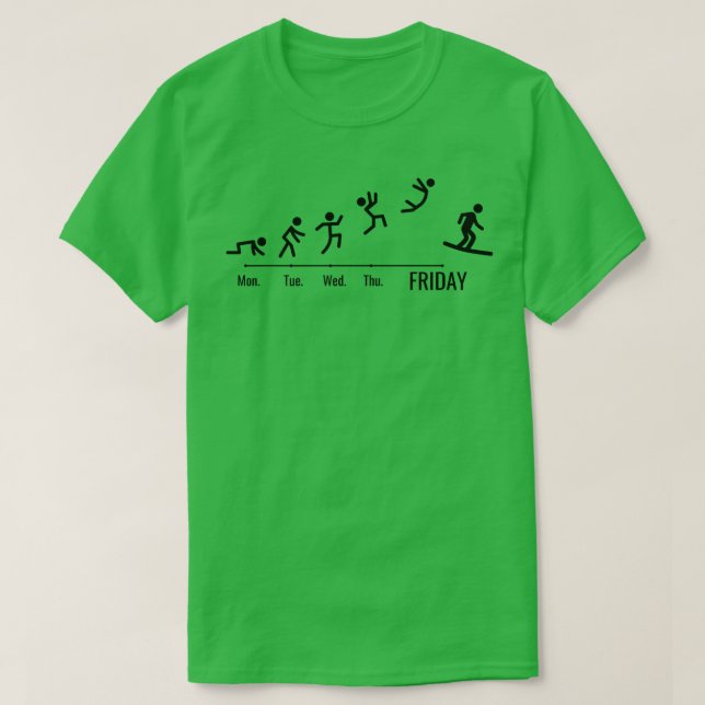 Snowboards Snowboarding Weekend Snowboarder Snowbo T-Shirt (Design Front)