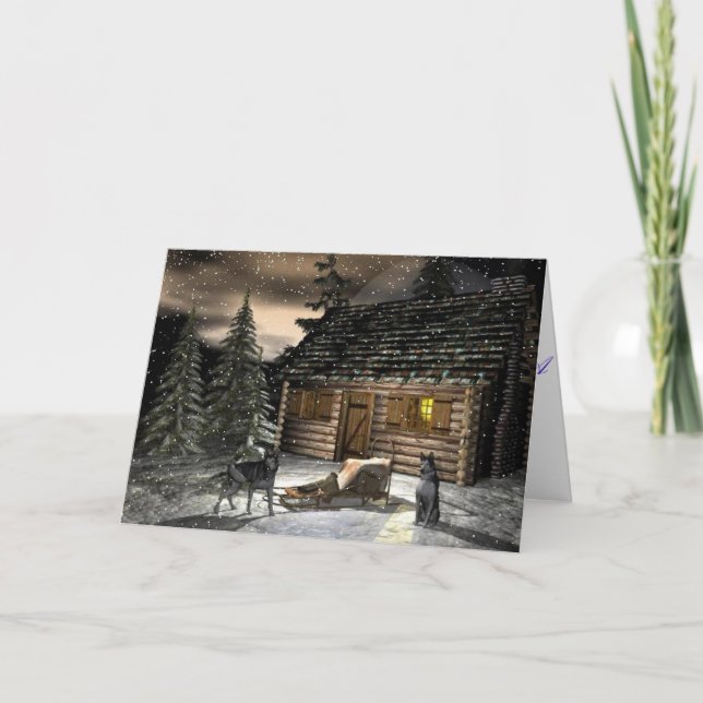 Snowbound Holiday Card (Front)