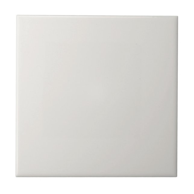 Snowbound Solid Color Ceramic Tile (Front)