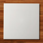 Snowbound Solid Color Ceramic Tile<br><div class="desc">Snowbound Solid Color</div>