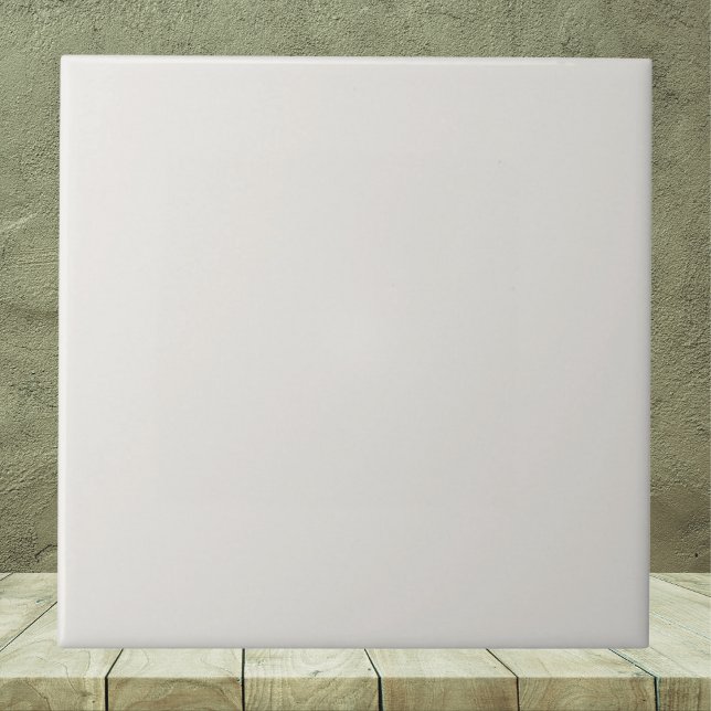 Snowbound Solid Color Ceramic Tile (Creator Uploaded)