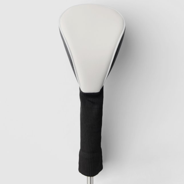 Snowbound Solid Color Golf Head Cover (Front)
