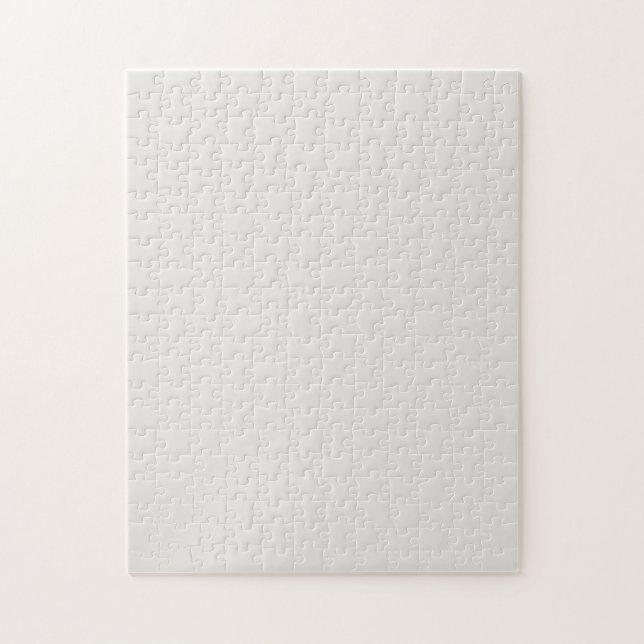 Snowbound Solid Color Jigsaw Puzzle (Vertical)