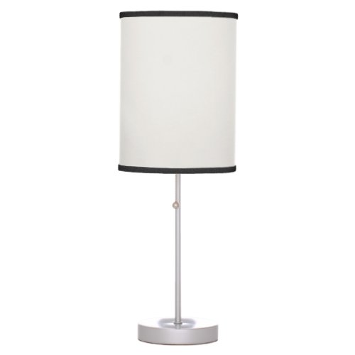 Snowbound Solid Color Table Lamp