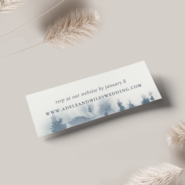 Snowbound Wedding Website Cards | Mini (Creator Uploaded)