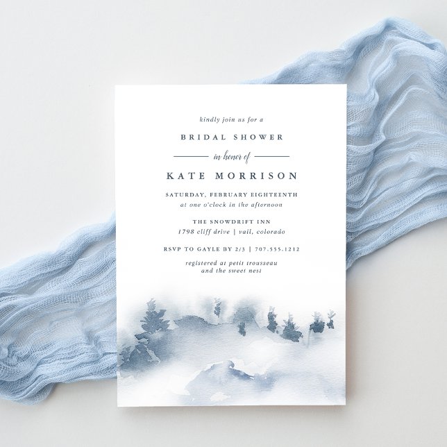 Snowbound | Winter Bridal Shower Invitation (Creator Uploaded)