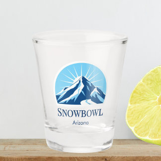 Snowbowl Arizona Flagstaff Shot glass