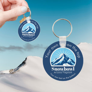 Snowbowl Arizona Flagstaff ski resort gift  Keychain