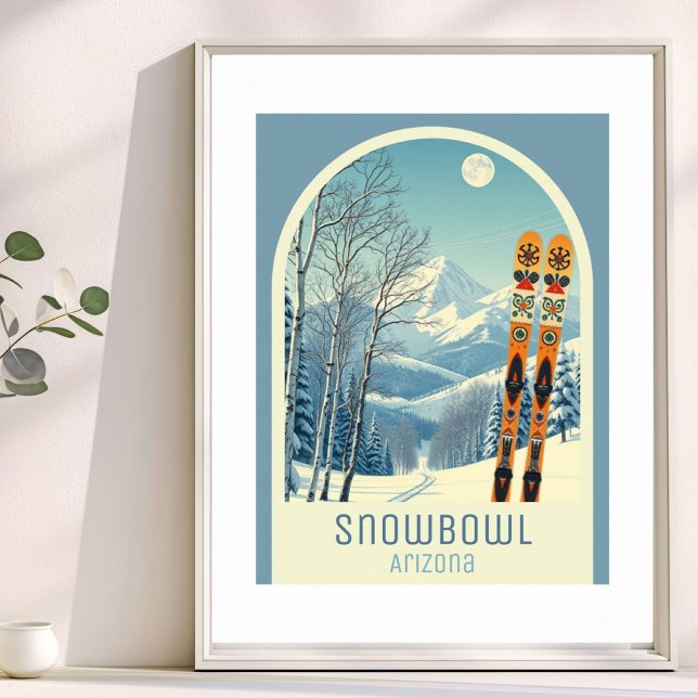 Snowbowl Arizona ski resort  Poster (Creator Uploaded)