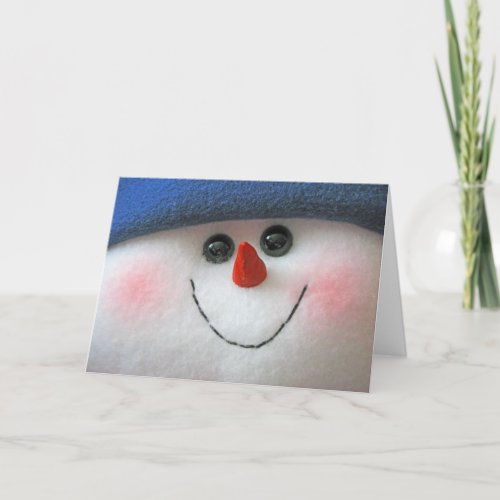 Snowboy Christmas Card