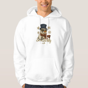 SnowBuddy Glitter Snowman Hoodie