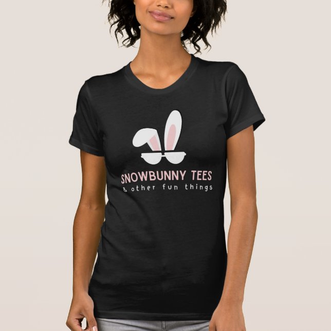 Snowbunny Logo Tee (Color Tee Design) (Front)