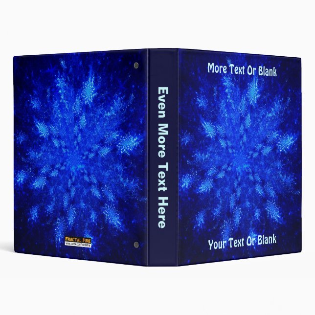 snowburst 3 ring binder (Background)