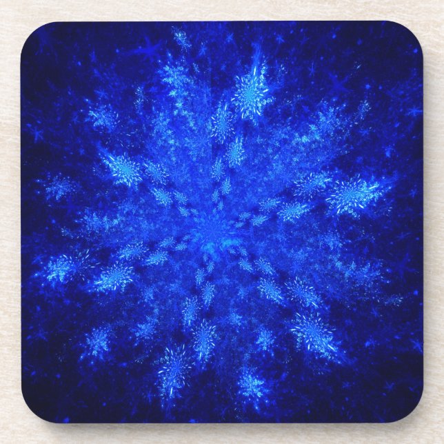 Snowburst Beverage Coaster (Front)
