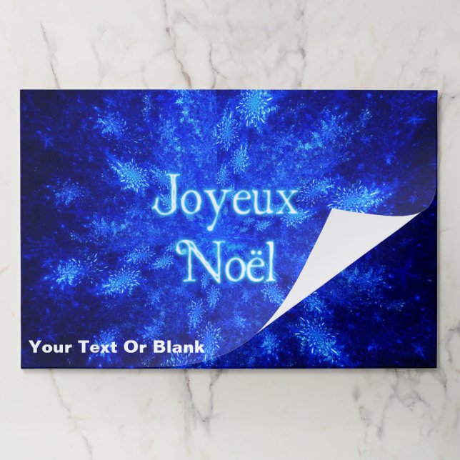 Snowburst - Joyeux Noёl Paper Pad (Folded)