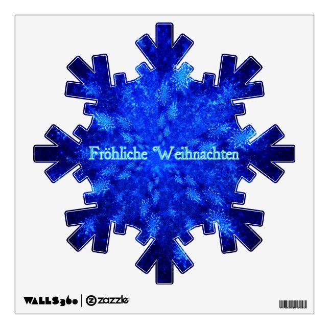 Snowburst Wall Decal (Front)