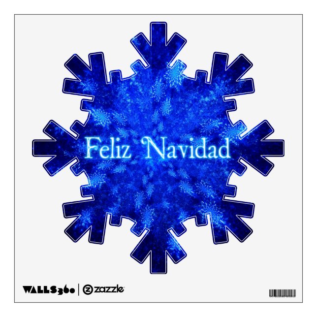 Snowburst Wall Decal (Front)