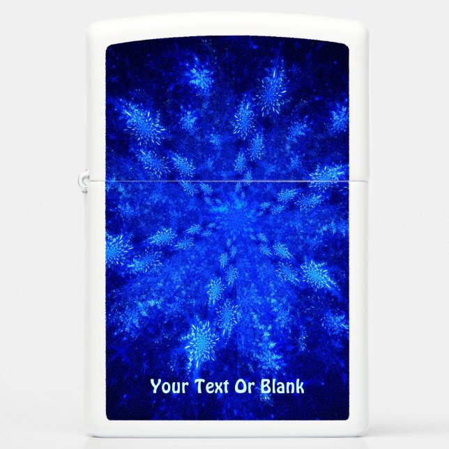 Snowburst Zippo Lighter (Front)