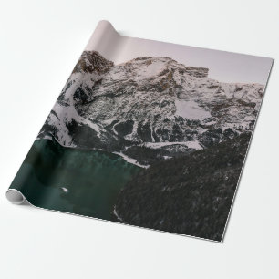 SNOWCAPPED MOUNTAINS WRAPPING PAPER